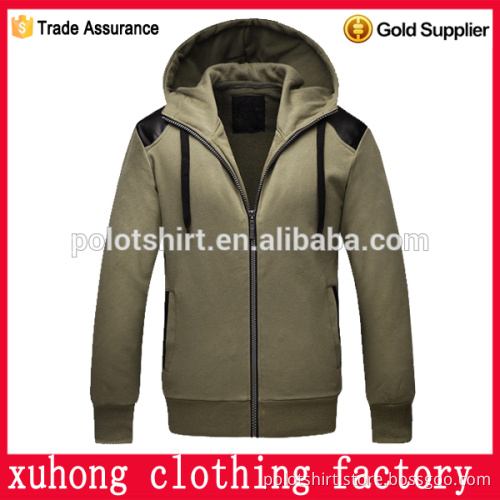 fashion custom sport zipper men hoodie jacket outwear wholesale